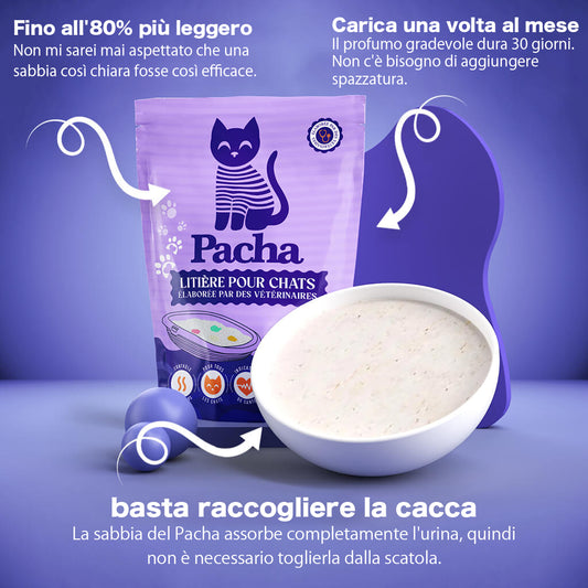 Lettiera Pacha™ (Ogni 3 Mesi)