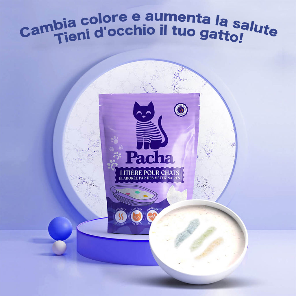 Lettiera Pacha™| Lettiera intelligente (2 sacchi)
